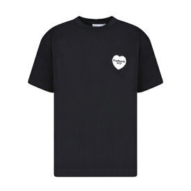 カーハート メンズ Tシャツ トップス Heart Bandana Black T-shirt Black