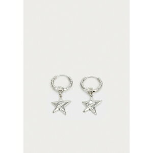 UfBO G He[ fB[X sAXCO ANZT[ NOVA HOOP EARRINGS - Earrings - shiny silver-coloured