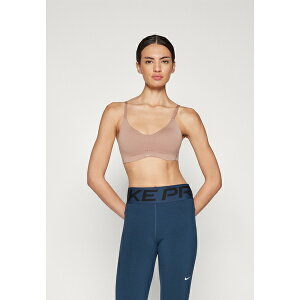 iCL fB[X tBbglX X|[c ALATE MINIMALIST BRA - Light support sports bra - desert dust/white
