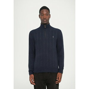 t[ Y jbg&Z[^[ AE^[ LONG SLEEVE PULLOVER - Jumper - navy combo