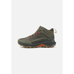 メレル メンズ ハイキング スポーツ SPEED STRIKE 2 MID GORE TEX - Hiking shoes - olive