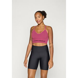 A_[A[}[ fB[X tBbglX X|[c VANISH SEAMLESS LOW - Light support sports bra - fuchsia dusk/dark maroon