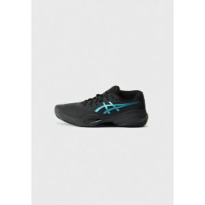 AVbNX Y tBbglX X|[c GEL RESOLUTION X CLAY - Clay court tennis shoes - black/prism blue