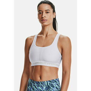 A_[A[}[ fB[X tBbglX X|[c CROSSBACK MID - Medium support sports bra - white