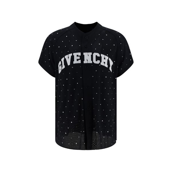 ジバンシー メンズ シャツ トップス Baseball T-shirt NEROのサムネイル