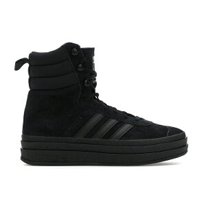 adidas �A�f�B�_�X ���f�B�[�X �X�j�[�J�[ �yadidas Gazelle Boot Core Black (Women's)�z �T�C�Y US_8(25.0cm) Core Black/Core Black/Core Black