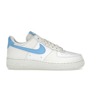 Nike �i�C�L ���f�B�[�X �X�j�[�J�[ �yNike Air Force 1 Low '07 Next Nature Pale Ivory University Blue (Women's)�z �T�C�Y US_6.5(23.5cm) Pale Ivory/White/Sail/University Blue