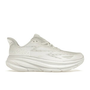 Hoka One One �z�J�I�l�I�l ���f�B�[�X �X�j�[�J�[ �yHoka One One Clifton 9 White (Women's)�z �T�C�Y US_W_10 White/White