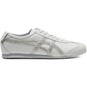 ASICS �A�V�b�N�X �����Y �X�j�[�J�[ �yOnitsuka Tiger Mexico 66 Candy Glitter Series White Pure Silver�z �T�C�Y US_M_4 White/Pure Silver