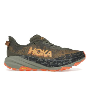Hoka One One �z�J�I�l�I�l �����Y �X�j�[�J�[ �yHoka One One Speedgoat 6 Antique Olive Squash�z �T�C�Y US_7(25.0cm) Antique Olive/Squash