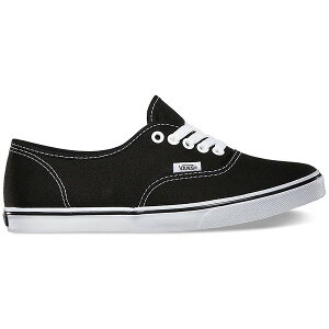 Vans �o���Y �����Y �X�j�[�J�[ �yVans Authentic Lo Pro Black White�z �T�C�Y US_5.5(23.5cm) Black/True White