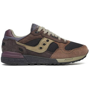 Saucony �T�b�J�j�[ �����Y �X�j�[�J�[ �ySaucony Shadow 5000 Dark Grey Plum Brown�z �T�C�Y US_6.5(24.5cm) Dark Grey/Plum