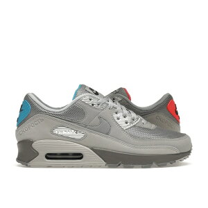 Nike �i�C�L �����Y �X�j�[�J�[ �yNike Air Max 90 Moscow�z �T�C�Y US_11.5(29.5cm) Smoke Grey/Infrared-Laser Blue