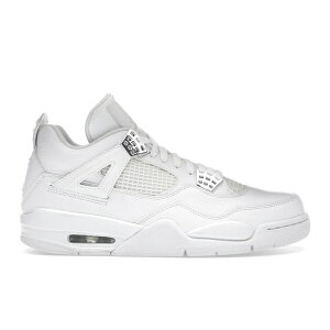 Jordan �W���[�_�� �����Y �X�j�[�J�[ �yJordan 4 Retro Silver Anniversary�z �T�C�Y US_11(29.0cm) White/Metallic-Silver