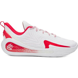 Under Armour �A���_�[�A�[�}�[ �����Y �X�j�[�J�[ �yUnder Armour Curry Flow 12 TB White Red�z �T�C�Y US_10(28.0cm) White/Red