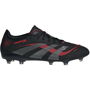 adidas �A�f�B�_�X �����Y �X�j�[�J�[ �yadidas Predator Pro FG Stealth Victory Pack�z �T�C�Y US_8(26.0cm) Core Black/Grey Four/Lucid Red