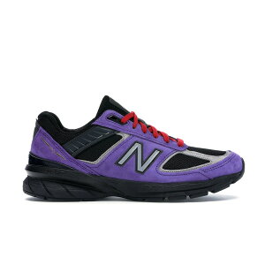 New Balance �j���[�o�����X �����Y �X�j�[�J�[ �yNew Balance 990v5 Kawhi Leonard Championship Pack�z �T�C�Y US_10(28.0cm) Purple/Silver-Black