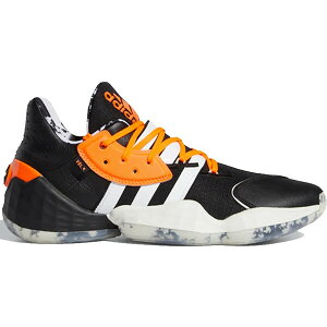 adidas �A�f�B�_�X �����Y �X�j�[�J�[ �yadidas Harden Vol. 4 Daniel Patrick Black�z �T�C�Y US_10(28.0cm) Core Black/Cloud White/Solar Orange