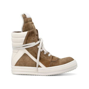 Rick Owens ���b�N�I�E�G���X �����Y �X�j�[�J�[ �yRick Owens Temple Geobasket High Sumi Brown Milk�z �T�C�Y US_11(29.0cm) Sumi Brown/Milk/Milk