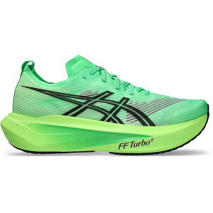 ASICS �A�V�b�N�X �����Y �X�j�[�J�[ �yASICS Megablast Vital Green Black�z �T�C�Y US_M_3.5 Vital Green/Black