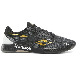 Reebok ���[�{�b�N �����Y �X�j�[�J�[ �yReebok Nano Pro Black Grit Gold�z �T�C�Y US_8.5(26.5cm) Black/Footwear White/Grit Gold
