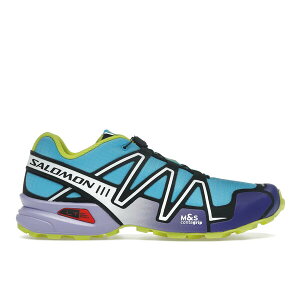 Salomon �T������ �����Y �X�j�[�J�[ �ySalomon Speedcross 3 Aquarius Liberty�z �T�C�Y US_6(24.0cm) Aquarius/White/Liberty
