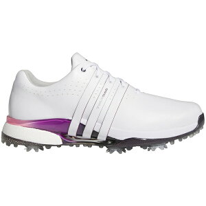 adidas �A�f�B�_�X �����Y �X�j�[�J�[ �yadidas Tour360 24 Golf Cloud White Shadow Fig Aurora Black�z �T�C�Y US_9(27.0cm) Cloud White/Shadow Fig/Aurora Black