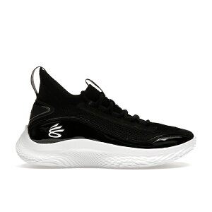 Under Armour �A���_�[�A�[�}�[ �����Y �X�j�[�J�[ �yUnder Armour Curry Flow 8 NM Black White�z �T�C�Y US_10(28.0cm) Black/White