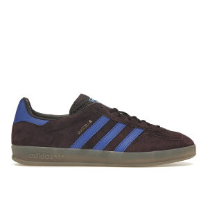 adidas �A�f�B�_�X �����Y �X�j�[�J�[ �yadidas Gazelle Indoor Shadow Maroon Semi Lucid Blue�z �T�C�Y US_9.5(27.5cm) Shadow Maroon/Semi Lucid Blue/Simple Brown