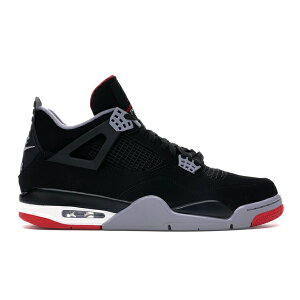 Jordan �W���[�_�� �����Y �X�j�[�J�[ �yJordan 4 Retro Bred (2019)�z �T�C�Y US_7(25.0cm) Black/Fire Red-Cement Grey-Summit White
