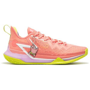 361 Degrees 361�f�B�O���[ �����Y �X�j�[�J�[ �y361 Degrees BIG3 Future SpongeBob SquarePants Patrick Star�z �T�C�Y US_9(27.0cm) Pink/Purple/Green