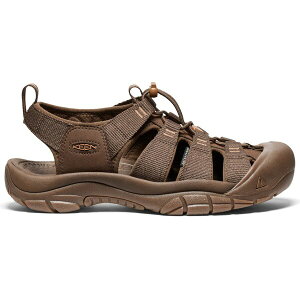 Keen �L�[�� �����Y �X�j�[�J�[ �yKeen Newport H2 Sandal Monochrome Dark Earth�z �T�C�Y US_8.5(26.5cm) Monochrome/Dark Earth
