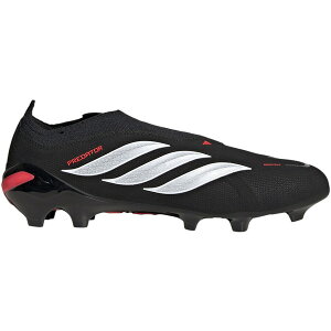 adidas �A�f�B�_�X �����Y �X�j�[�J�[ �yadidas Predator League Laceless FG Immortal DNA Pack�z �T�C�Y US_M_4 Core Black/Cloud White/Lucid Red