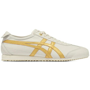 Onitsuka Tiger �I�j�c�J�^�C�K�[ �����Y �X�j�[�J�[ �yOnitsuka Tiger Mexico 66 SD Cream Pure Gold�z �T�C�Y US_5(23.0cm) Cream/Pure Gold
