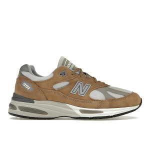 New Balance �j���[�o�����X �����Y �X�j�[�J�[ �yNew Balance 991v2 MiUK Nostalgic Sepia�z �T�C�Y US_M_14 Coco Mocca/Rainy Day/Flint Grey