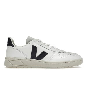 Veja ���F�W�� �����Y �X�j�[�J�[ �yVeja V-10 Leather White Black�z �T�C�Y EU_46(31.0cm) White/Black