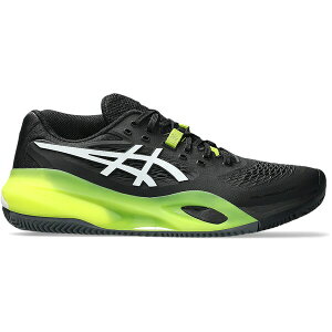 ASICS �A�V�b�N�X �����Y �X�j�[�J�[ �yASICS Gel-Resolution X Clay Black White�z �T�C�Y US_11(29.0cm) Black/White