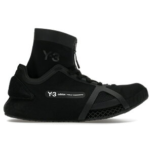 adidas �A�f�B�_�X �����Y �X�j�[�J�[ �yadidas Y-3 Runner 4D IOW Black�z �T�C�Y US_6(24.0cm) Black/Black/Core White