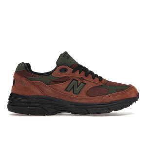 New Balance �j���[�o�����X �����Y �X�j�[�J�[ �yNew Balance 993 Aime Leon Dore Brown�z �T�C�Y US_7.5(25.5cm) Brown/Green