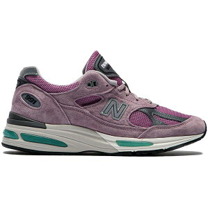 New Balance �j���[�o�����X �����Y �X�j�[�J�[ �yNew Balance 991v2 MiUK Smoked Pearl�z �T�C�Y US_5(23.0cm) Polignac/Toadstool/Smoked Pearl/Silver