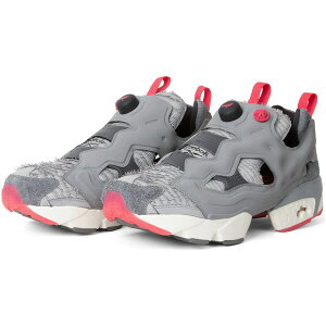 Reebok ���[�{�b�N �����Y �X�j�[�J�[ �yReebok Instapump Fury OG Staple x Deal FTHRS�z �T�C�Y US_9.5(27.5cm) Staple Grey/Pink/White