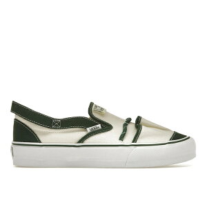 Vans �o���Y �����Y �X�j�[�J�[ �yVans Vault Slip-On VR3 LX Nicole McLaughlin Gardening Tote White�z �T�C�Y US_10(28.0cm) Green/White