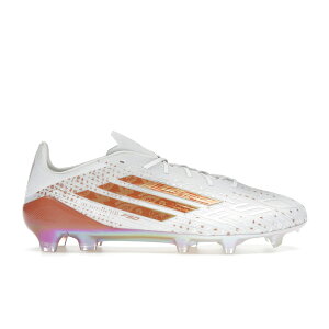 adidas �A�f�B�_�X �����Y �X�j�[�J�[ �yadidas F50 Elite FG Mo Salah The Egyptian King�z �T�C�Y US_7(25.0cm) Cloud White/Thermal Gold Met./Golden Beige
