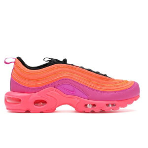 Nike �i�C�L �����Y �X�j�[�J�[ �yNike Air Max Plus/97 Racer Pink Hyper Magenta�z �T�C�Y US_10.5(28.5cm) Racer Pink/Hyper Magenta-Total Crimson
