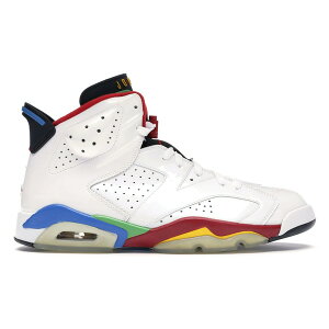 Jordan �W���[�_�� �����Y �X�j�[�J�[ �yJordan 6 Retro Olympic Flag Beijing�z �T�C�Y US_10(28.0cm) White/Varsity Red-Green Bean-New Blue