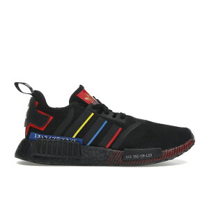 adidas �A�f�B�_�X �����Y �X�j�[�J�[ �yadidas NMD R1 Olympics Black (2020)�z �T�C�Y US_7(25.0cm) Black/Blue/Red