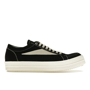 Rick Owens ���b�N�I�E�G���X �����Y �X�j�[�J�[ �yRick Owens DRKSHDW Vintage Low Black Milk�z �T�C�Y US_9.5(27.5cm) Black/Milk/Milk