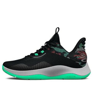 Under Armour A_[A[}[ Y Xj[J[ yUnder Armour Curry 2 HOVR Splash 'Black Antifreeze Camo' 3025636-002z TCY US_12(30.0cm)