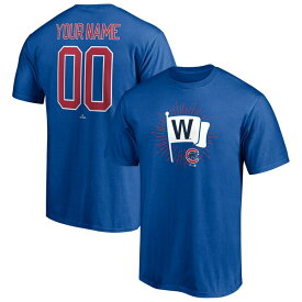 ファナティクス メンズ Tシャツ トップス Chicago Cubs Fanatics Branded Hometown Legend Personalized Name & Number TShirt Royal