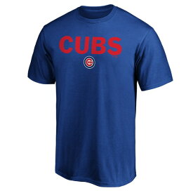 ファナティクス メンズ Tシャツ トップス Chicago Cubs Fanatics Branded Series Sweep TShirt Royal